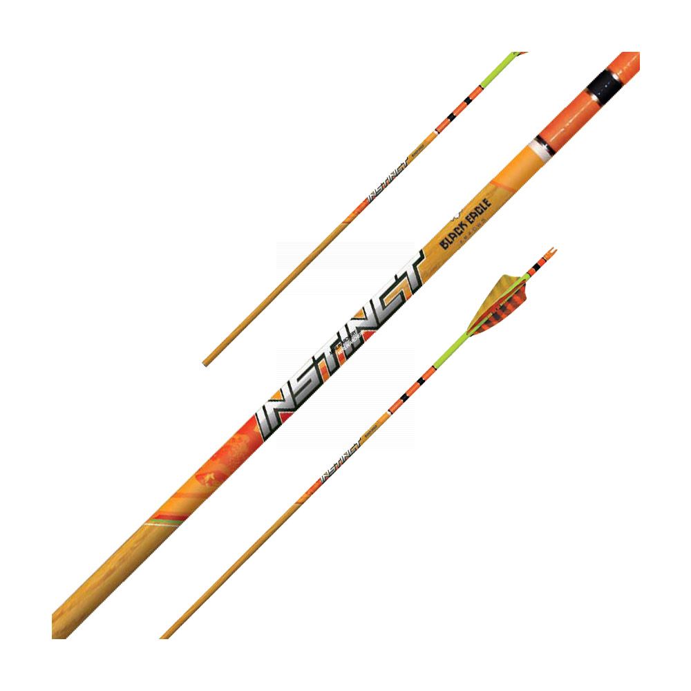 Black Eagle Arrows Feathers Crested Instinct