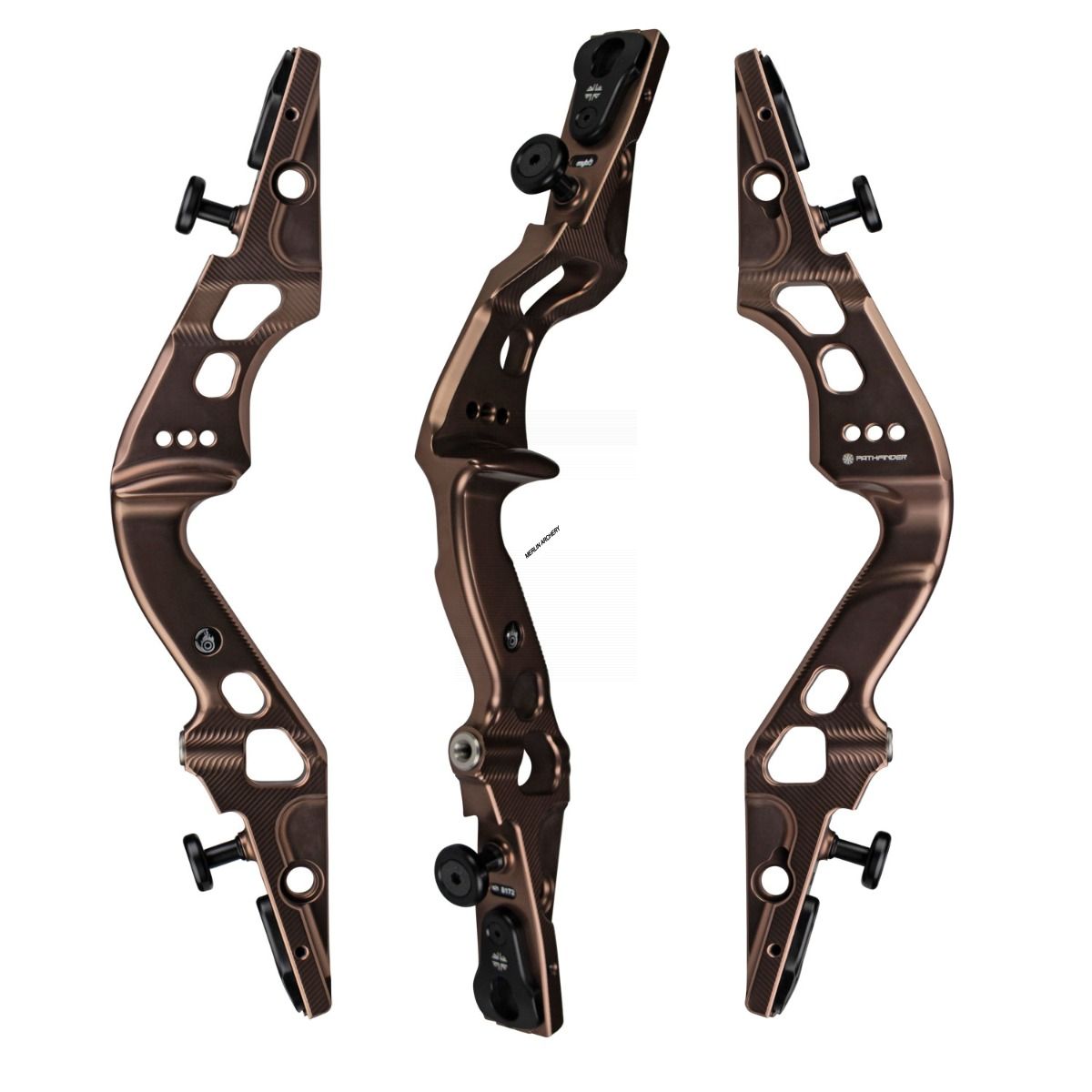 Mybo Pathfinder 17" Recurve Riser - Anodised