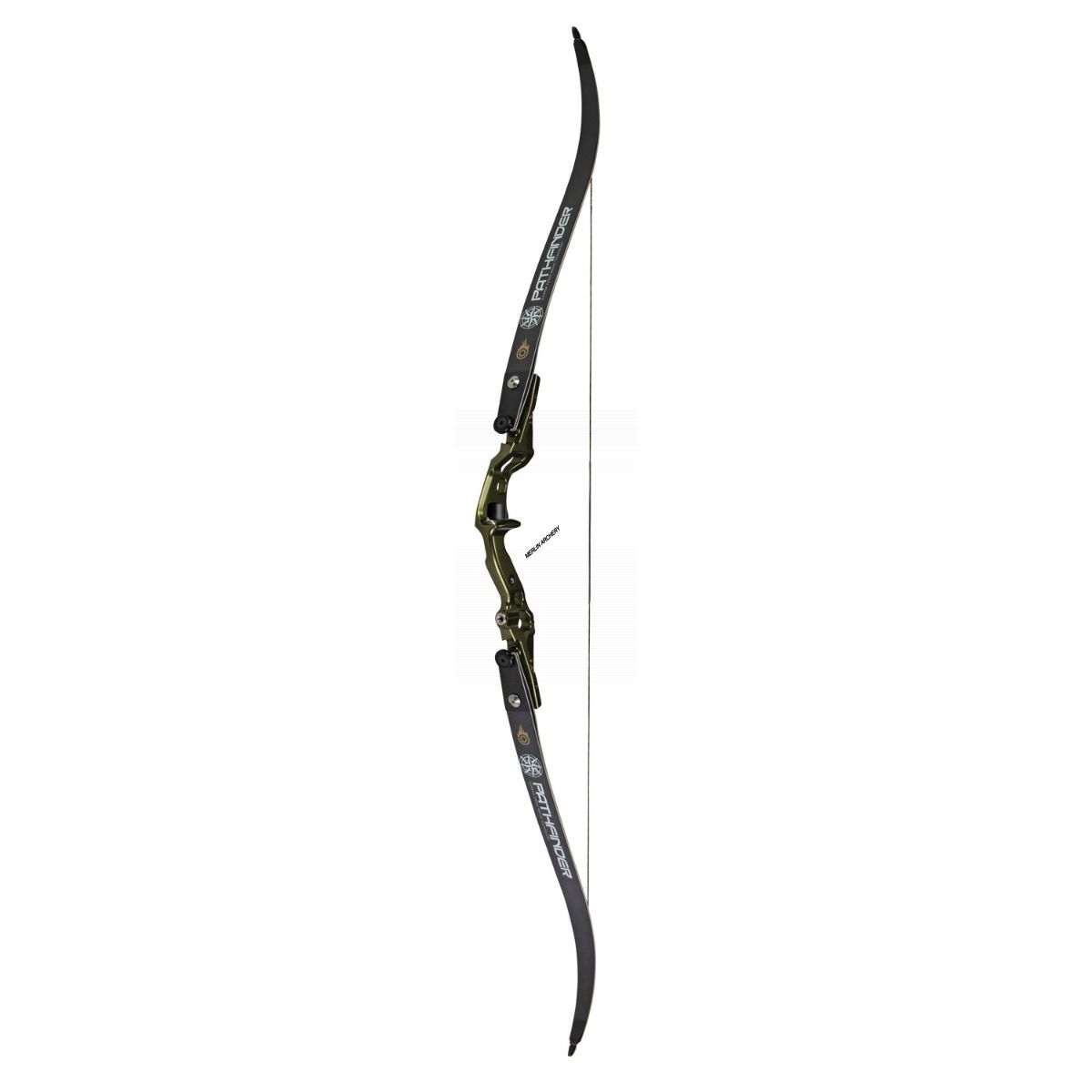 Mybo Pathfinder 17" Recurve Riser - Anodised