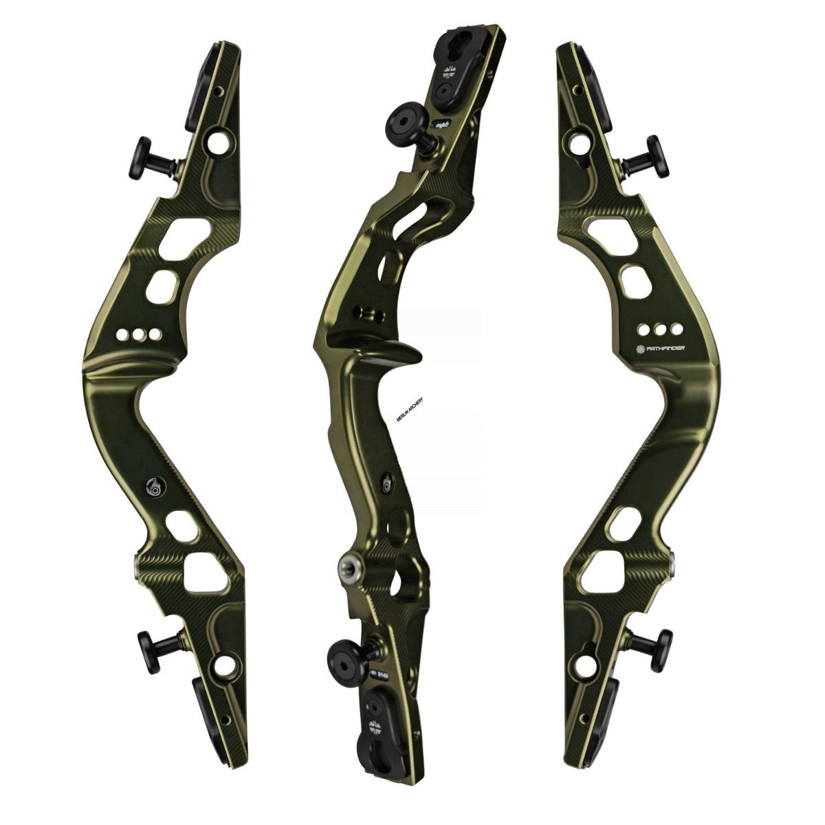 Mybo Pathfinder 17" Recurve Riser - Anodised
