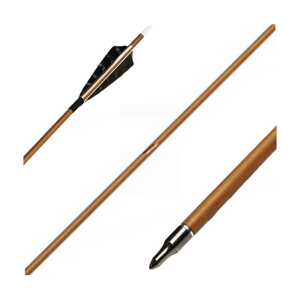 MAC Traditional Wooden Effect Carbon Arrow