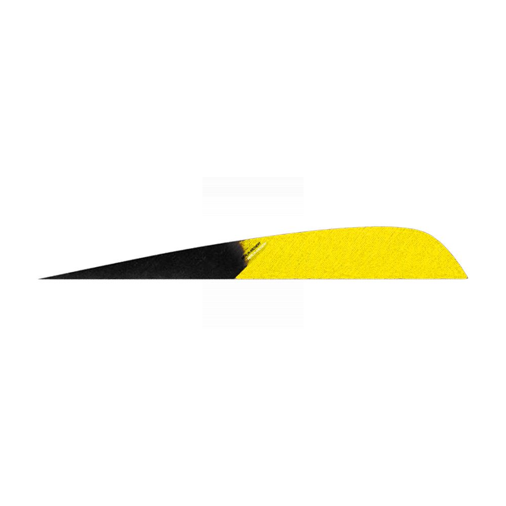 Gateway Feathers - Right Wing - 5'' Parabolic - HB Kuro