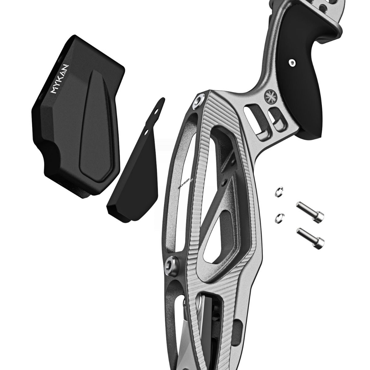 Mybo MYKAN 25" Barebow Riser - Anodised