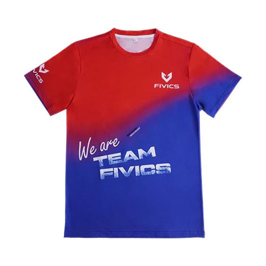Fivics Shooter Shirt Red/Blue