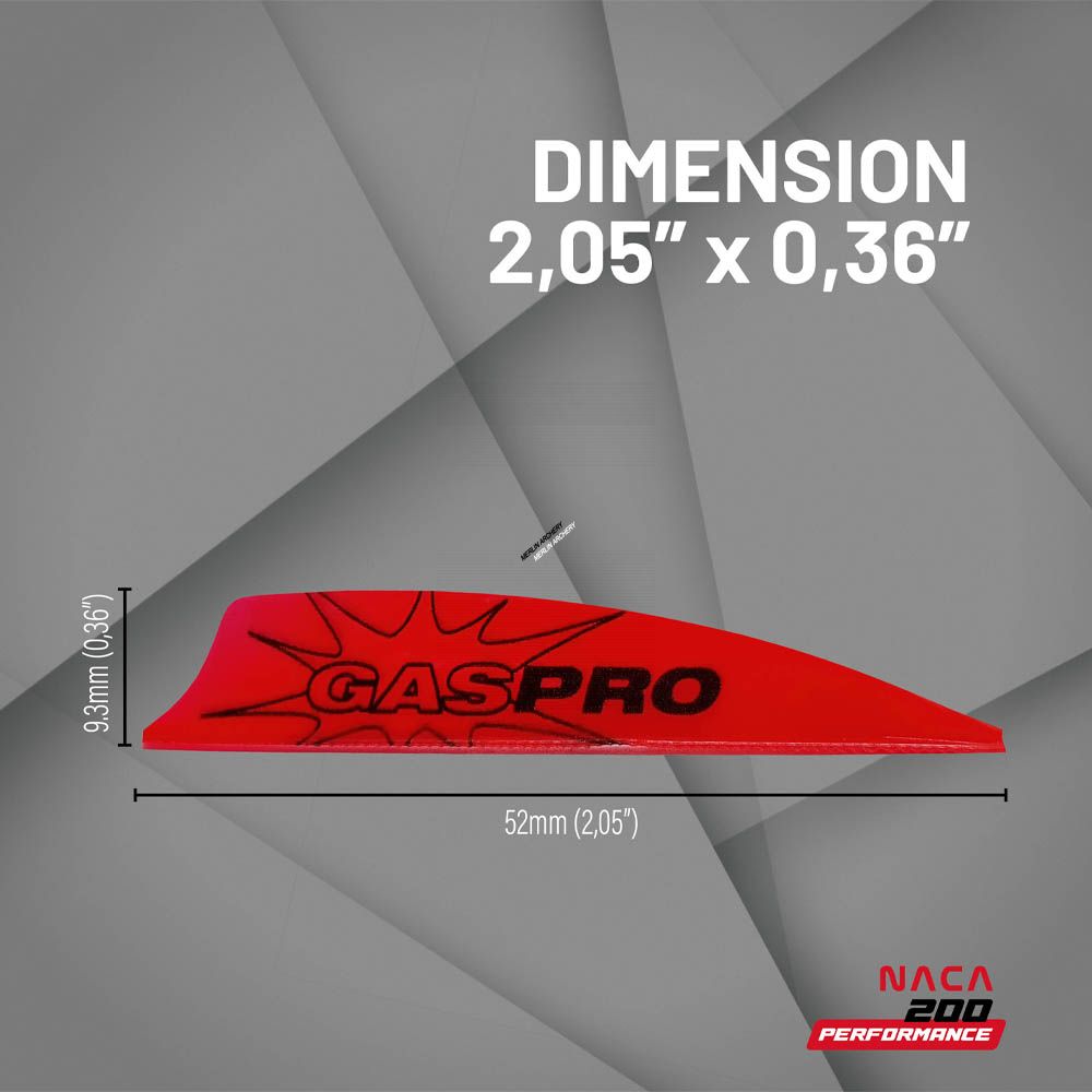 Gas Pro NACA-200 Performance Vanes