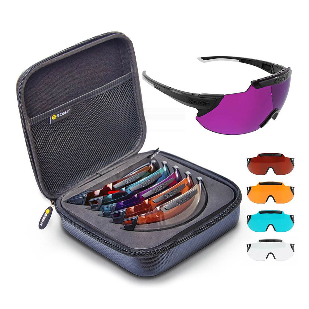 X-Sight 2RX Shooting Glasses - Flux 5 Lens Set